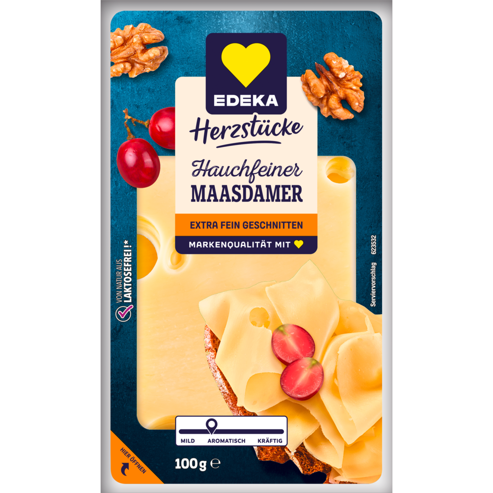 Hauchfeiner Maasdamer 45% Fett i.Tr.