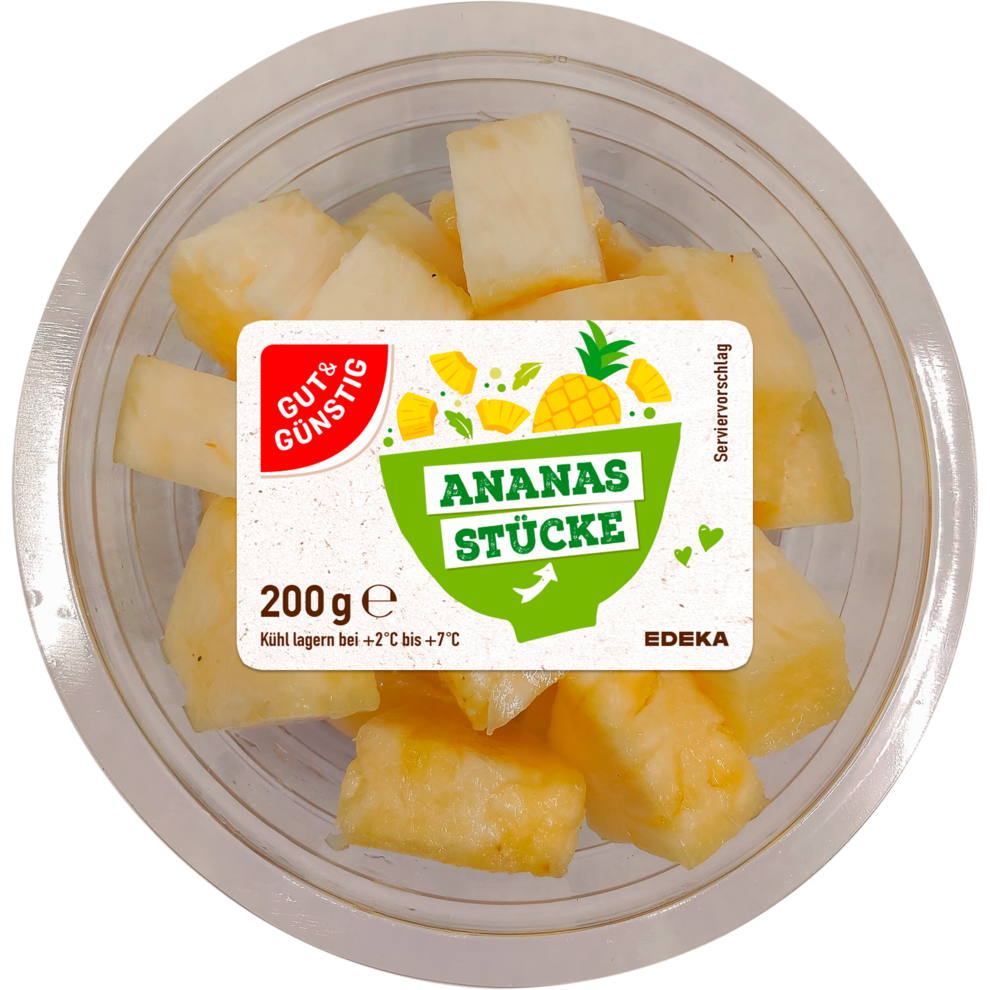 Ananasstücke