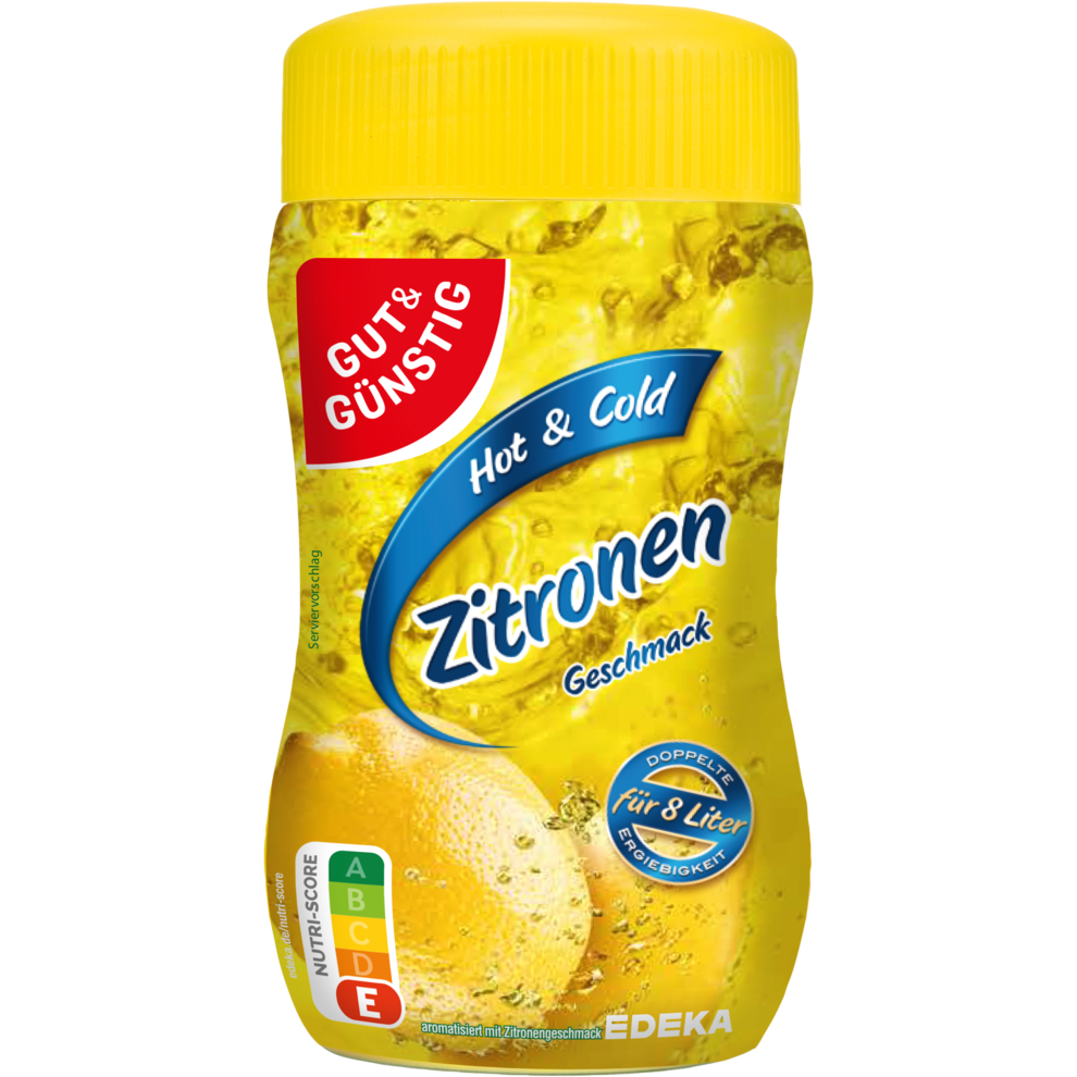 Zitronen-Teegetränk