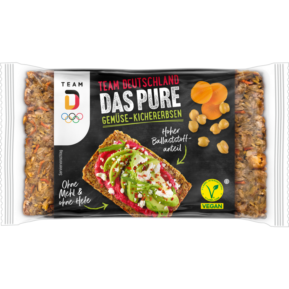 Team D DAS PURE Gemüse-Kicherebsen