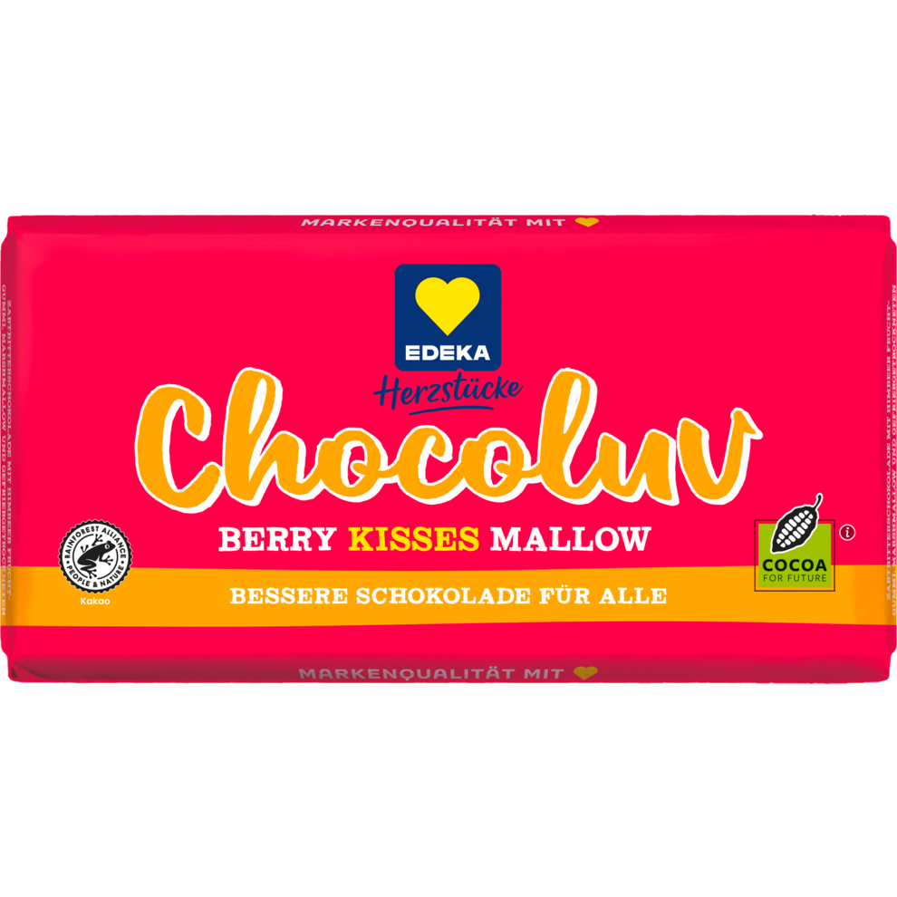 Chocoluv Bitter Rote Früchte Marshmallow