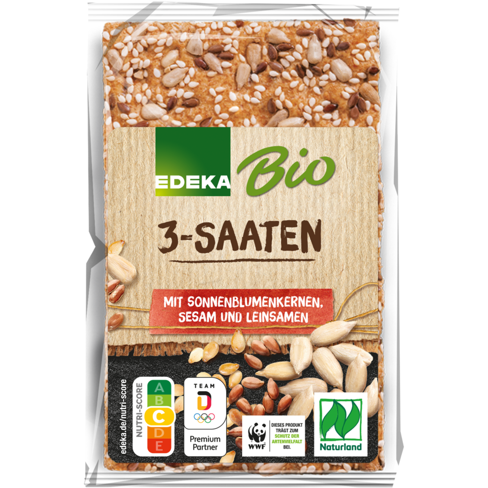 Knäckebrot 3-Saaten