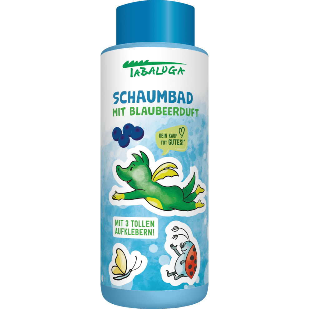 Schaumbad mit Blaubeerduft