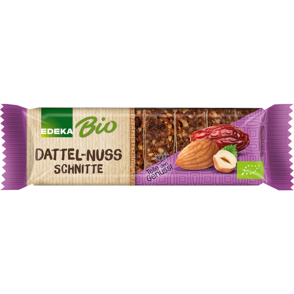 Fruchtschnitte Dattel-Nuss