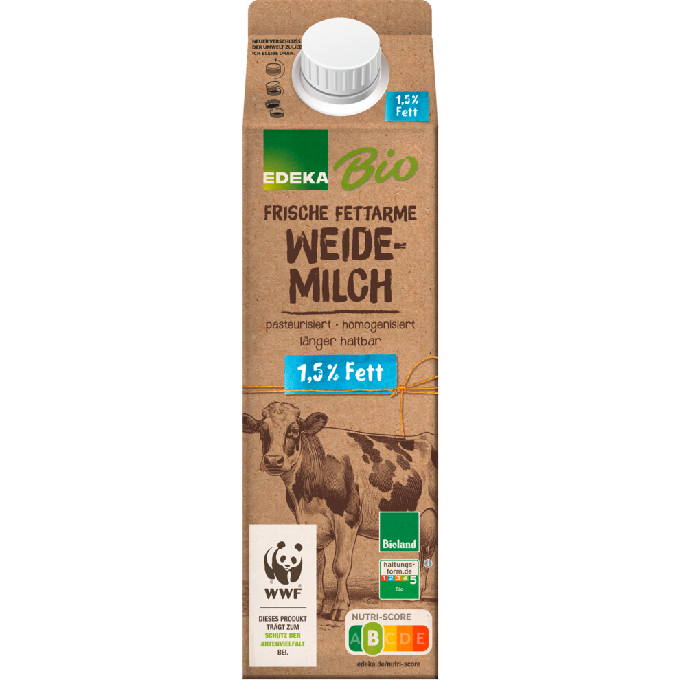 Frische fettarme Weidemilch ESL