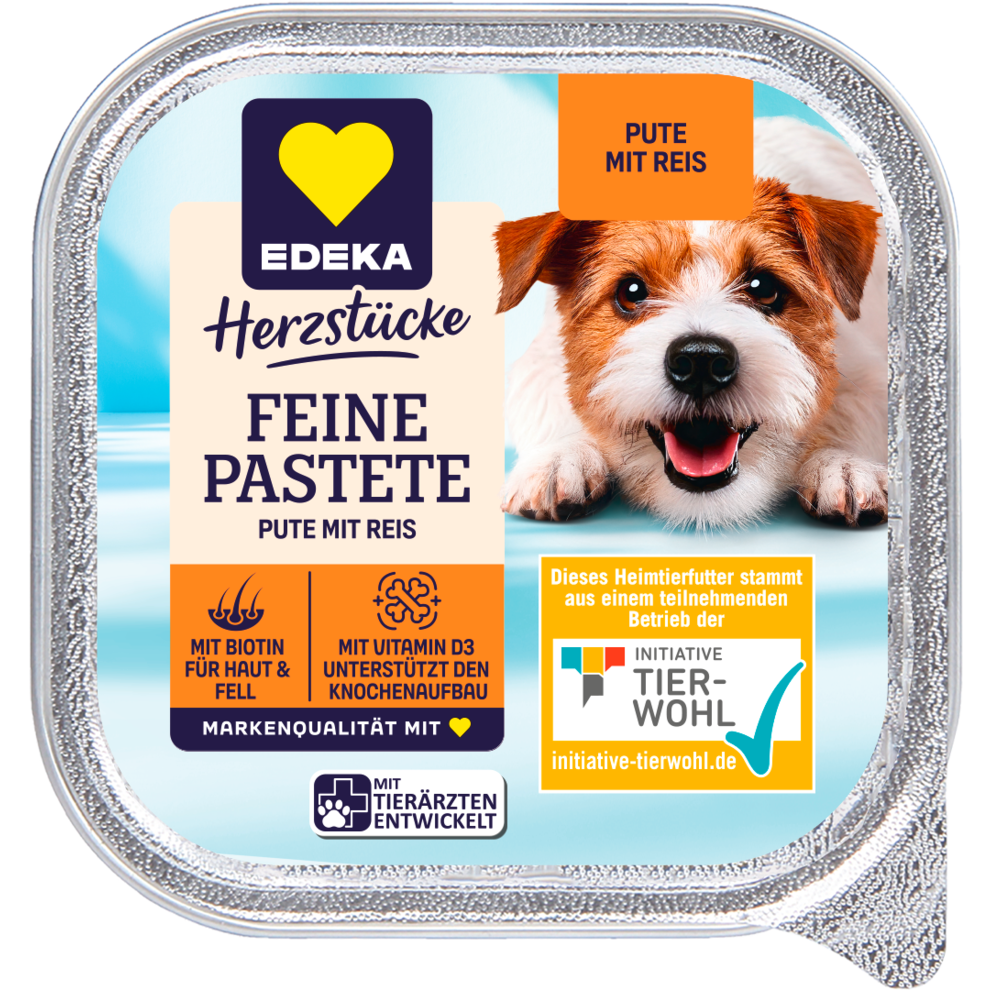 Feine Pastete Pute & Reis