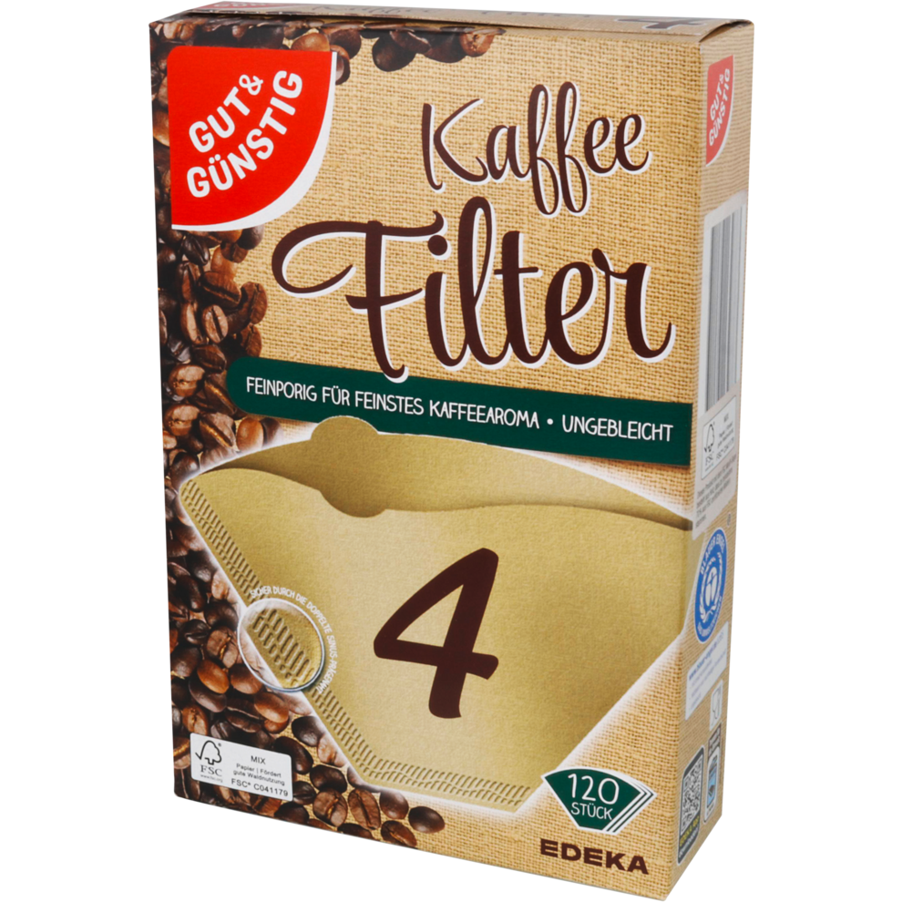 Kaffeefilter Größe 4