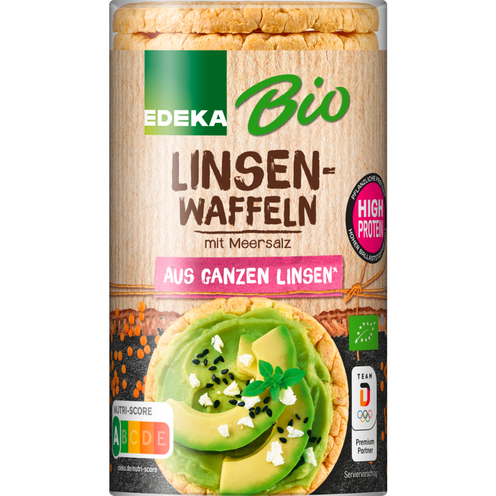 High Protein Linsen-Waffeln