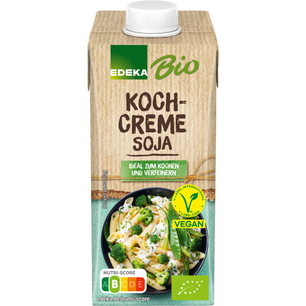 Kochcreme auf Sojabasis