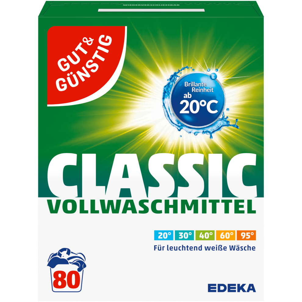 Classic Vollwaschmittel 80 WL
