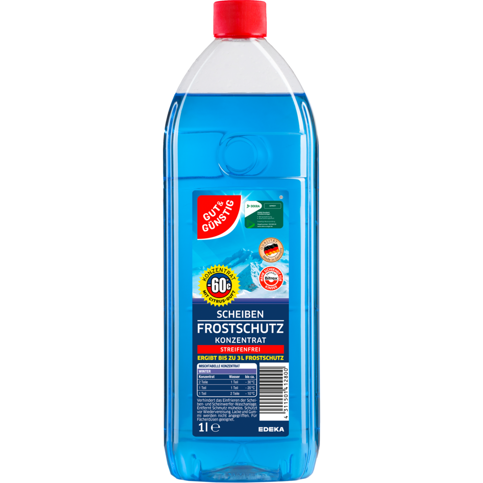 Scheiben Frostschutz Konzentrat, bis -60 °C