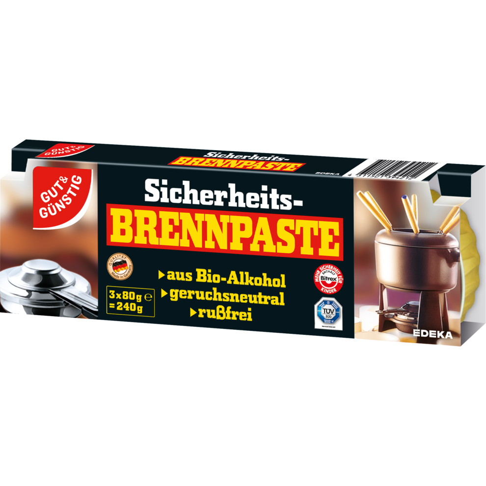 Sicherheits-Brennpaste