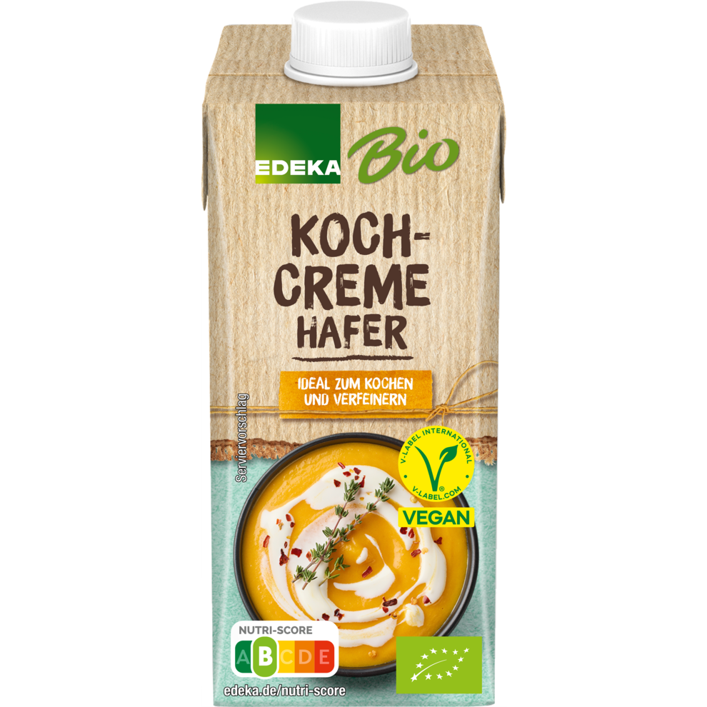 Kochcreme auf Haferbasis