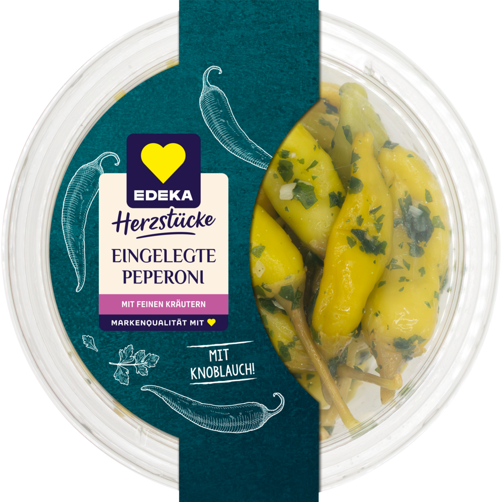Eingelegte Peperoni