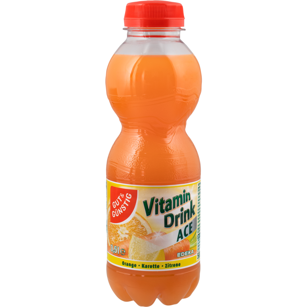 Vitamindrink ACE Orange, Karotte, Zitrone