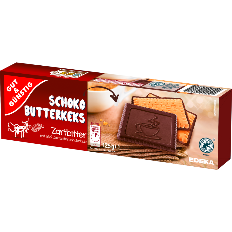 Schoko-Butterkeks Zartbitter