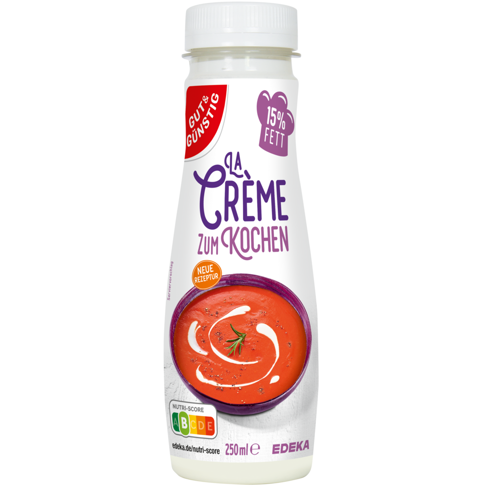 La Crème zum Kochen 15% Fett