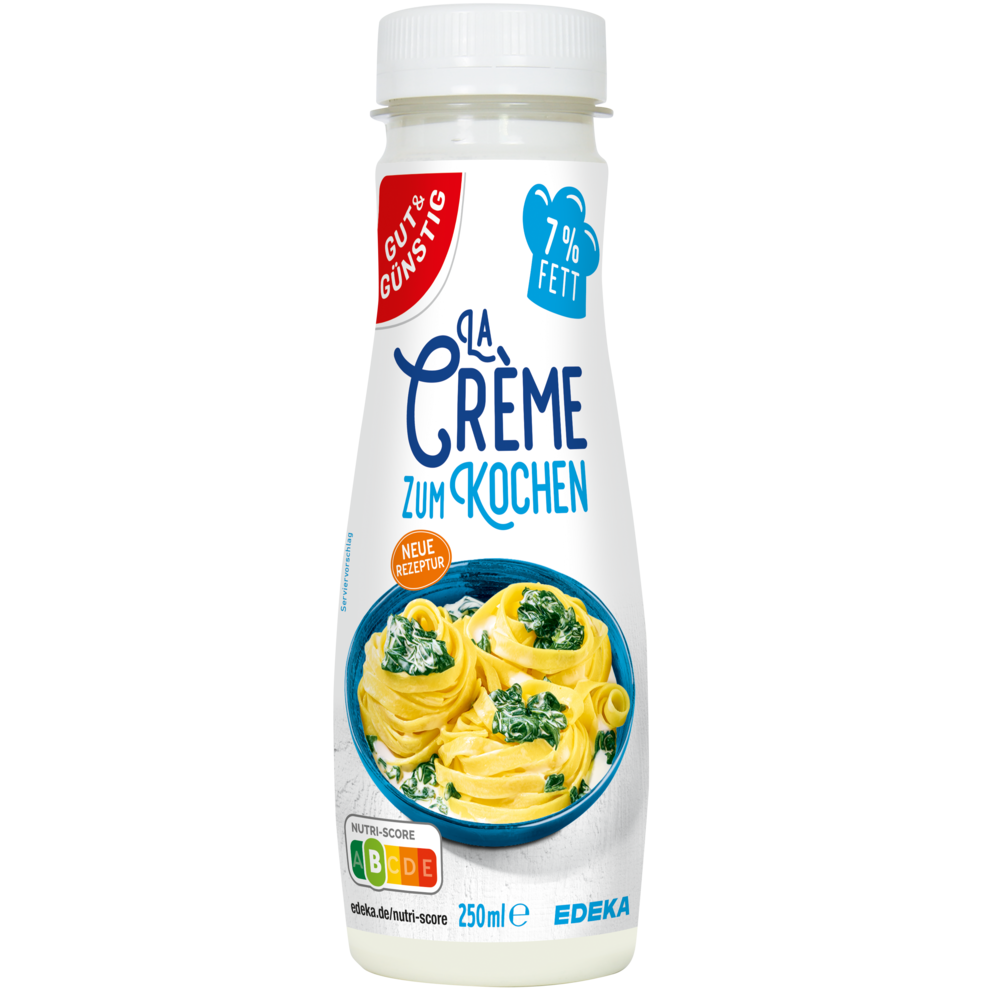 La Crème zum Kochen 7% Fett