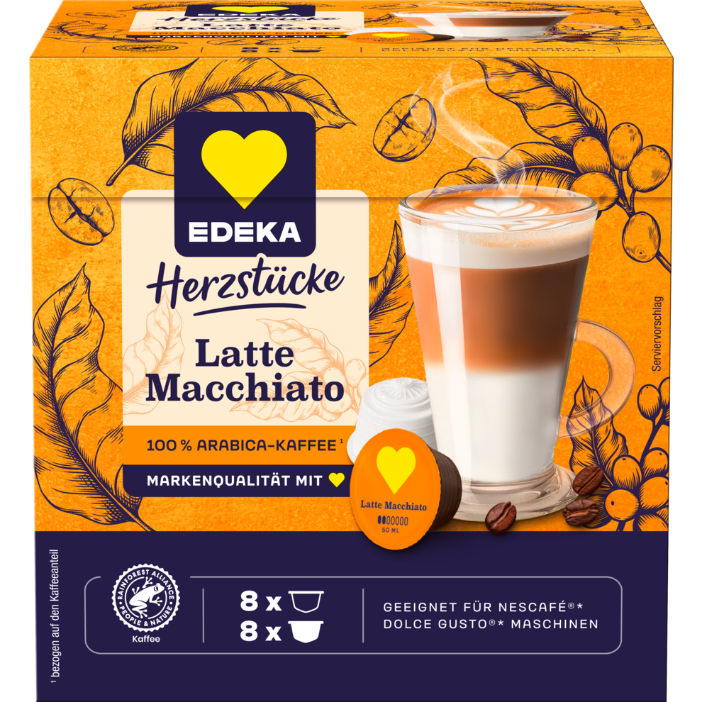 Kaffeekapseln Latte Macchiato