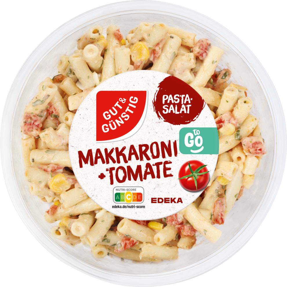 Pastasalat Makkaroni-Tomate