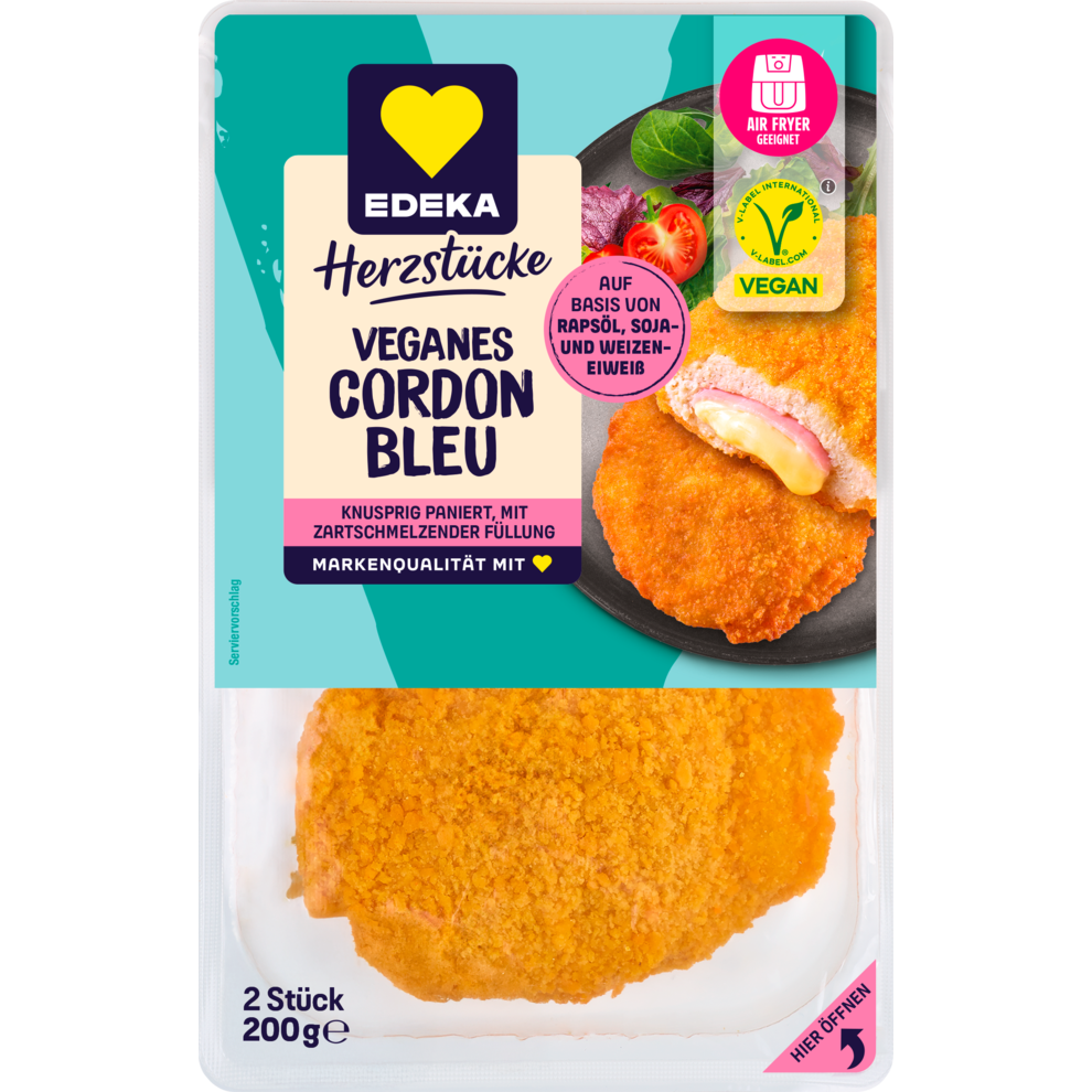 Veganes Cordon Bleu