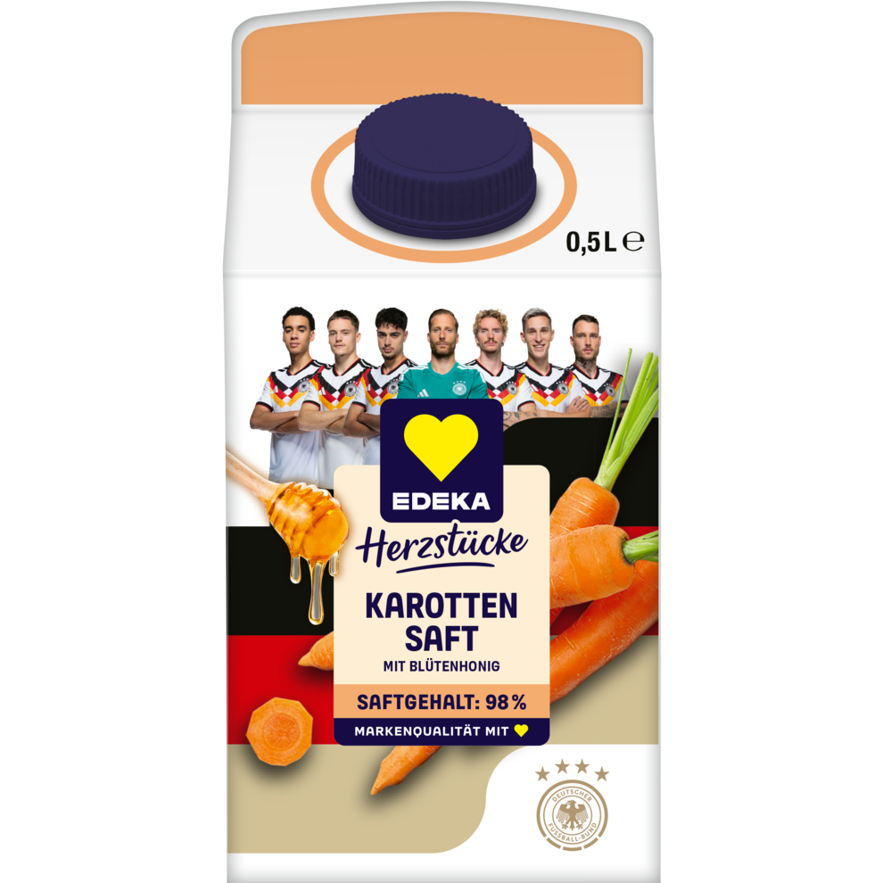 Karottensaft mit Honig