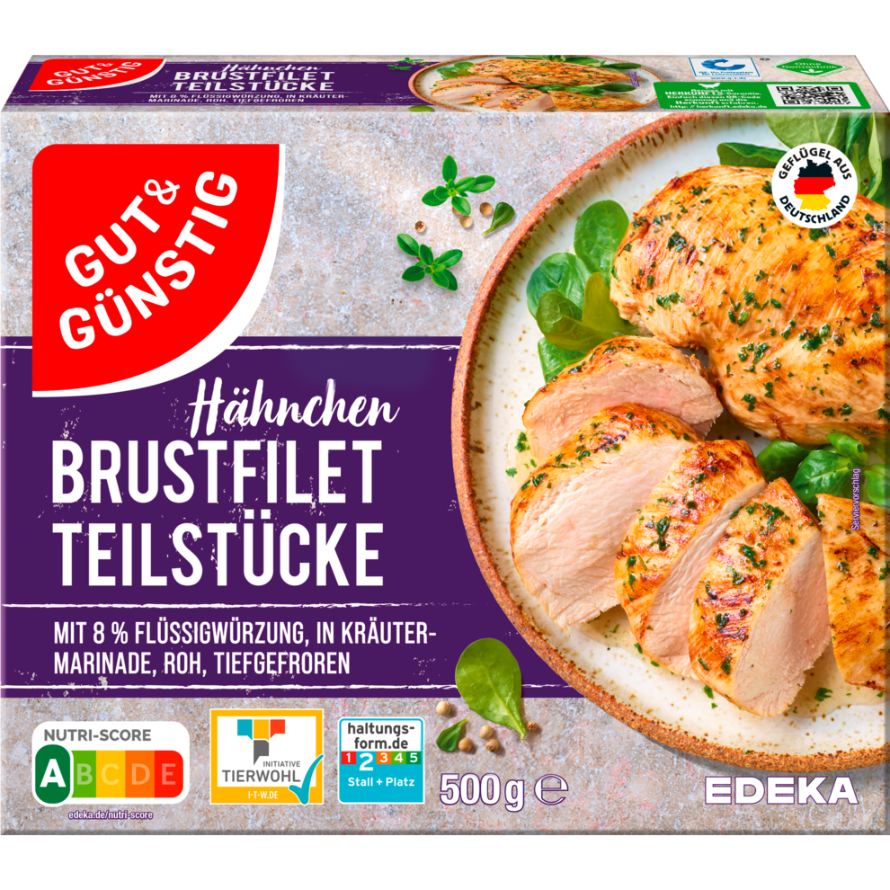 Hähnchenbrustfilets in Kräutermarinade