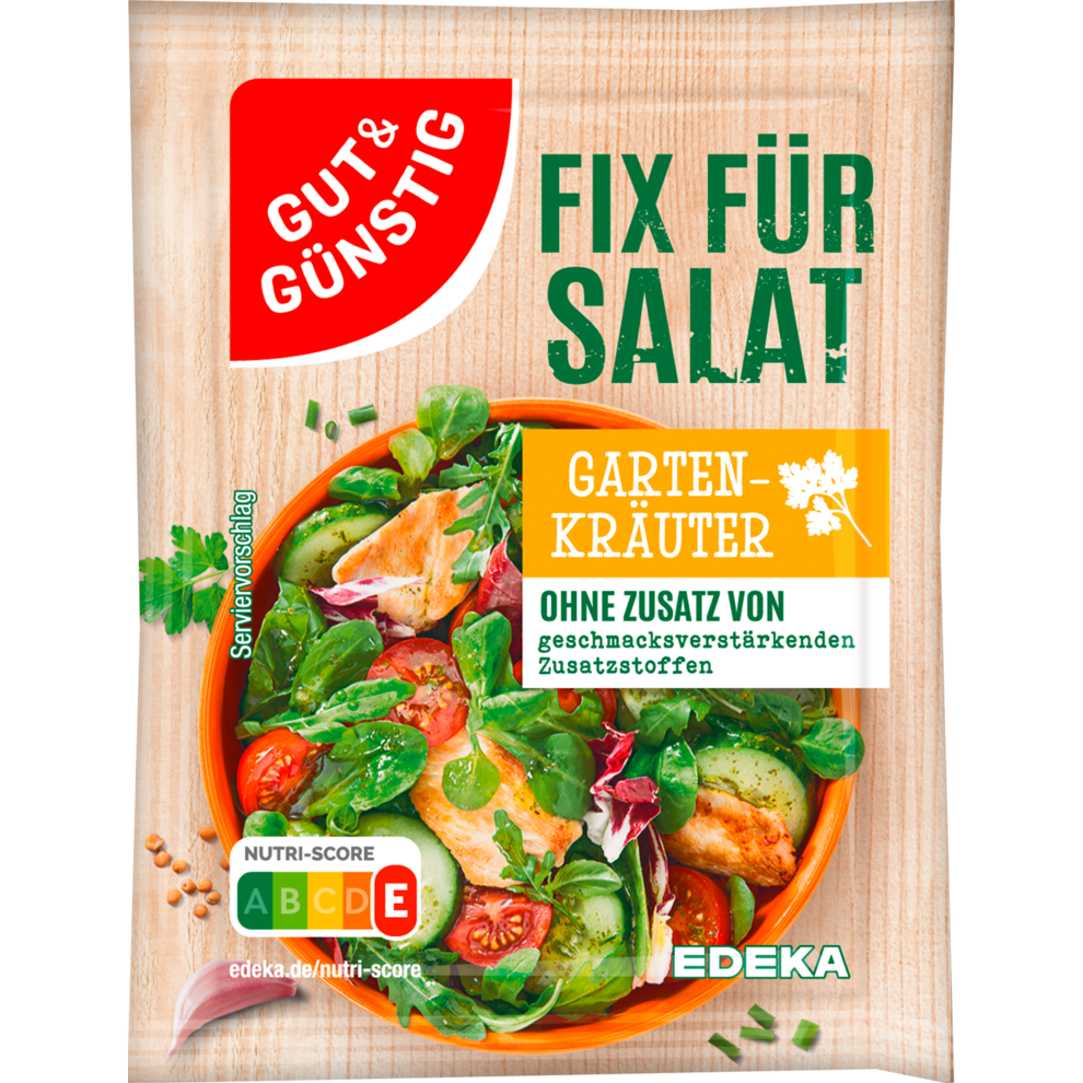 Fix für Salat, Gartenkräuter