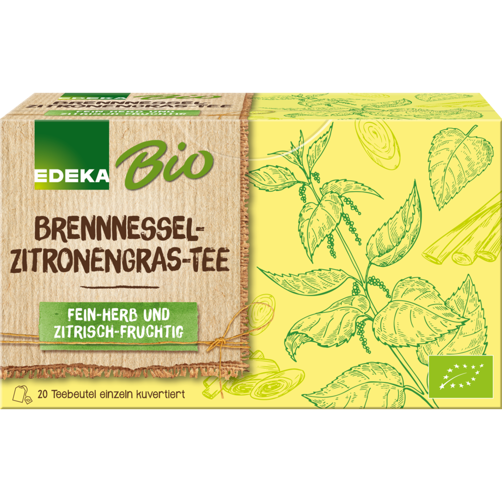 Brennnessel-Zitronengras Tee