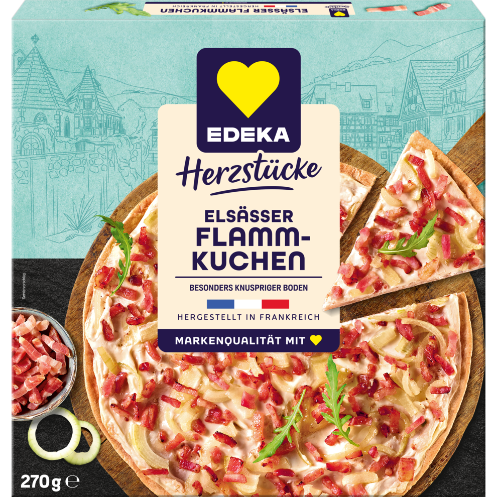 Flammkuchen Elsässer Art