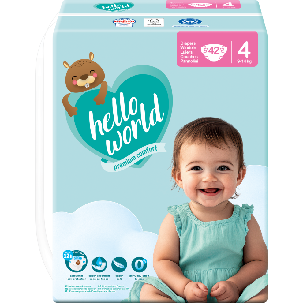 Windel Gr. 4 Maxi 9-14 kg