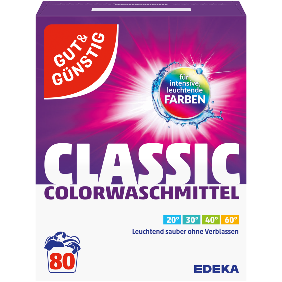 Classic Colorwaschmittel, 80 WL