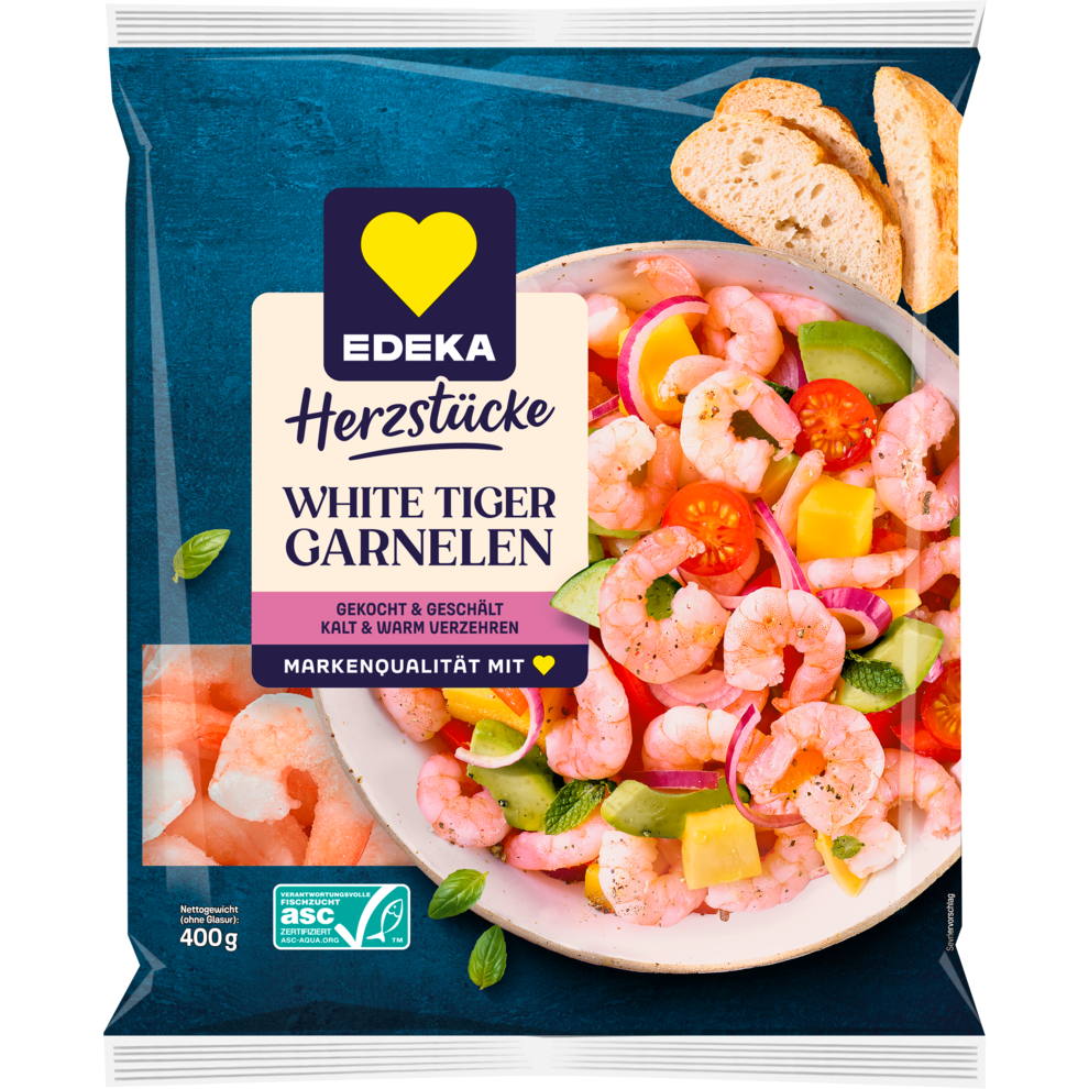 White Tiger Garnelen gekocht