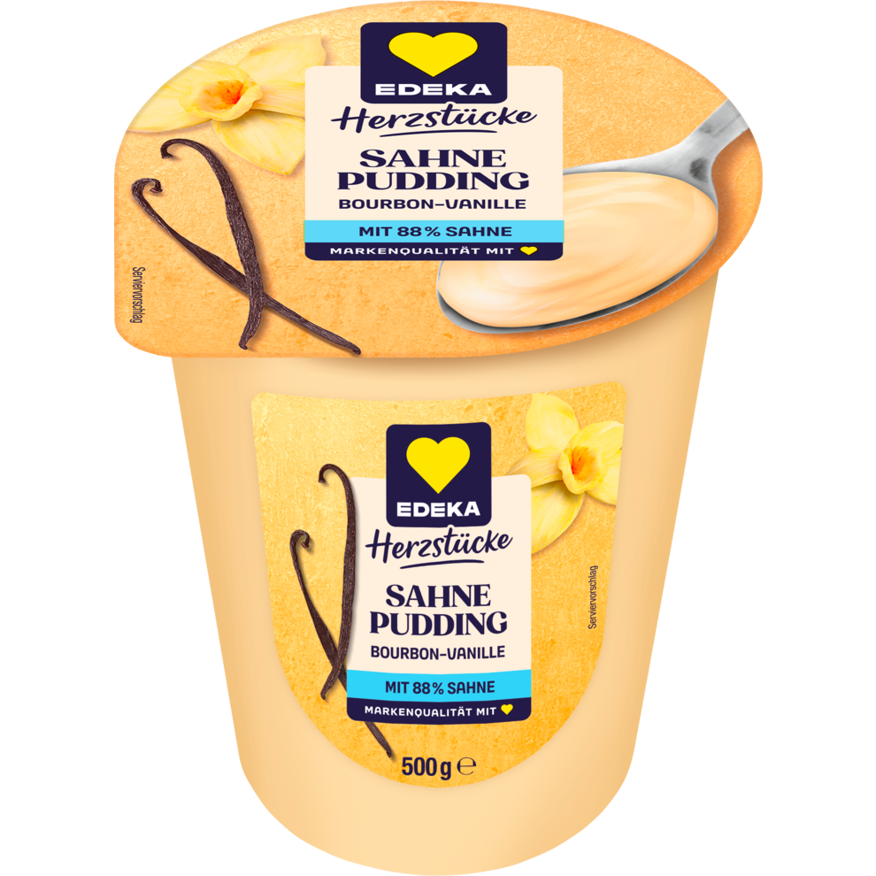 Sahnepudding Bourbon-Vanille