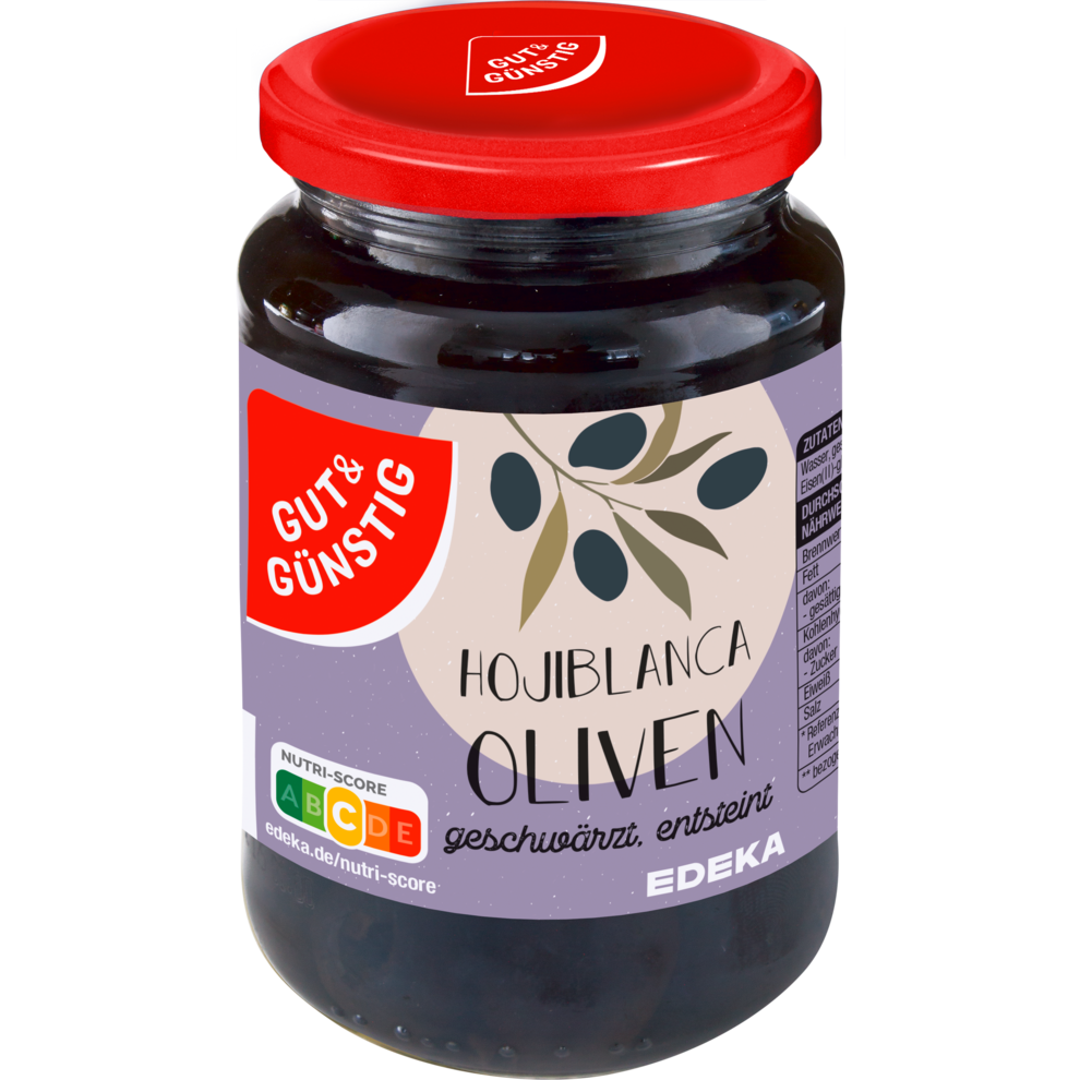 Schwarze Oliven