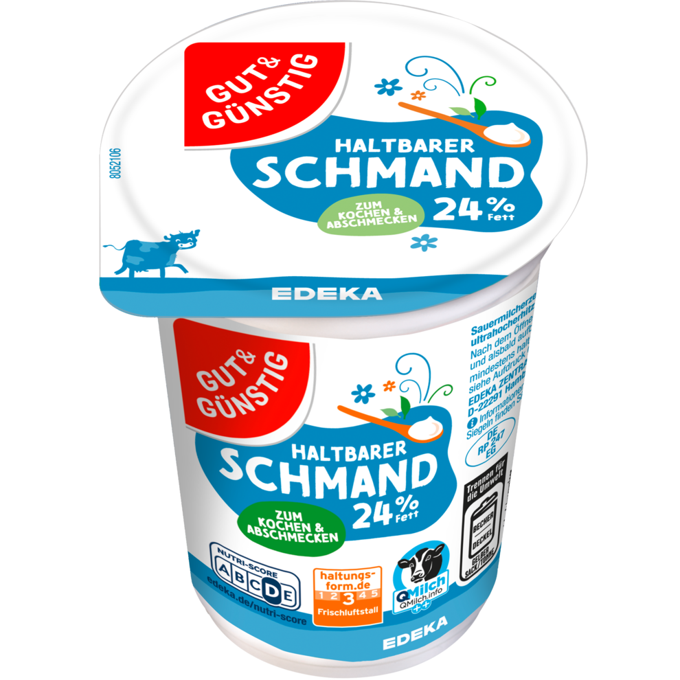 Haltbarer Schmand