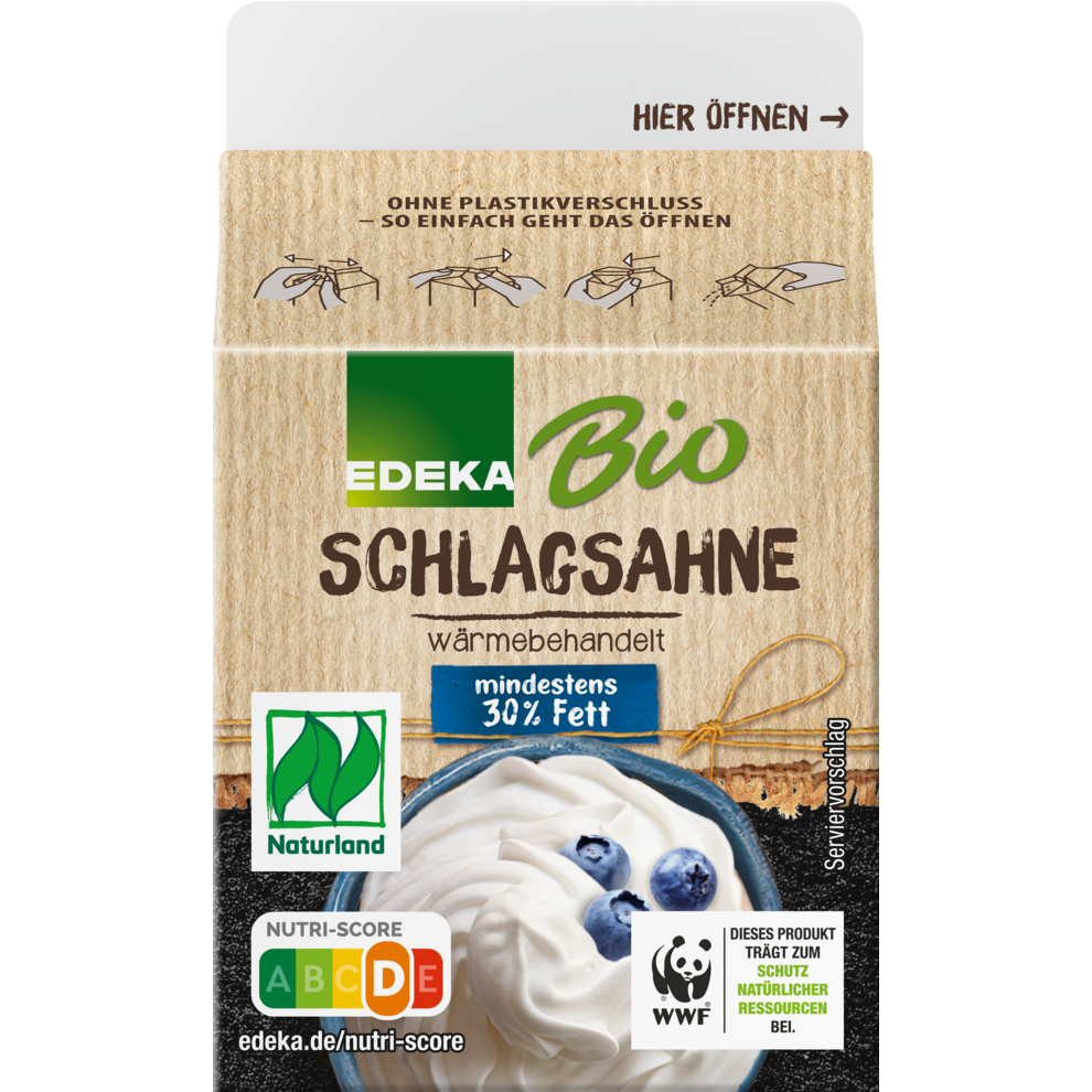 Frische Schlagsahne