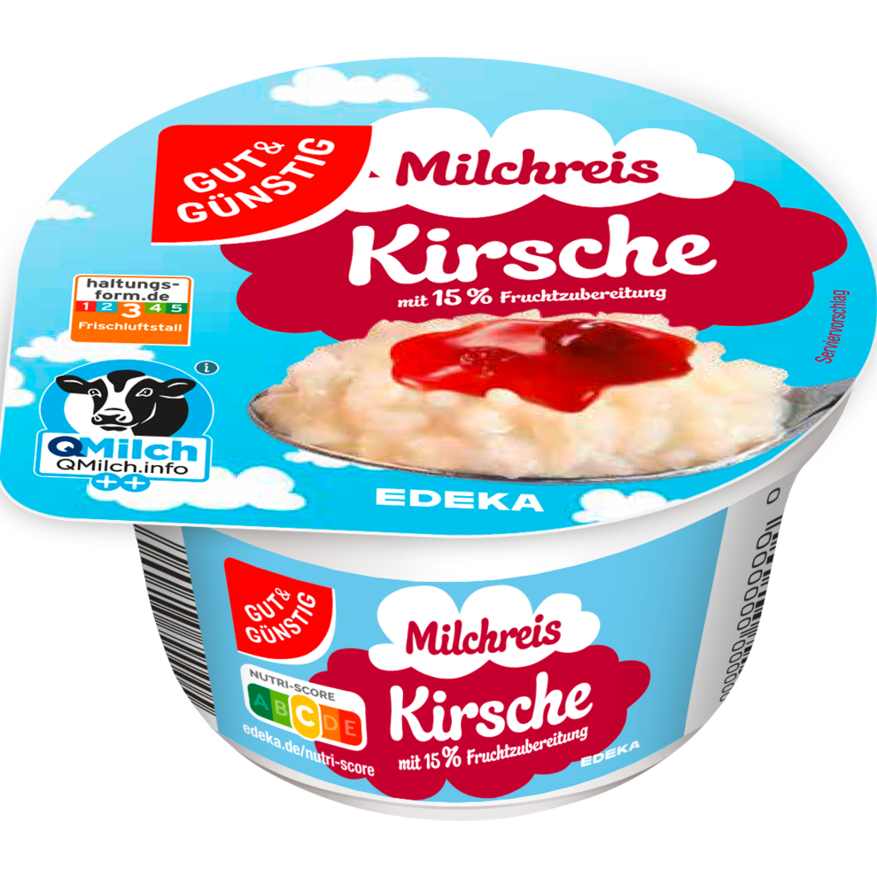 Milchreis Kirsche