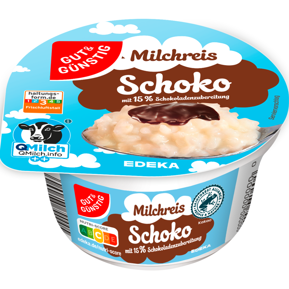 Milchreis Schoko