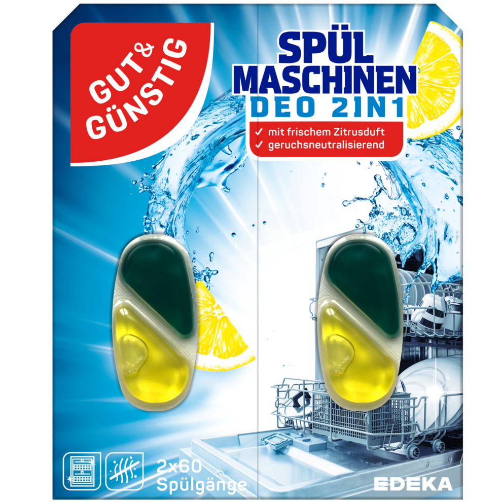 Spülmaschinen Deo 2in1