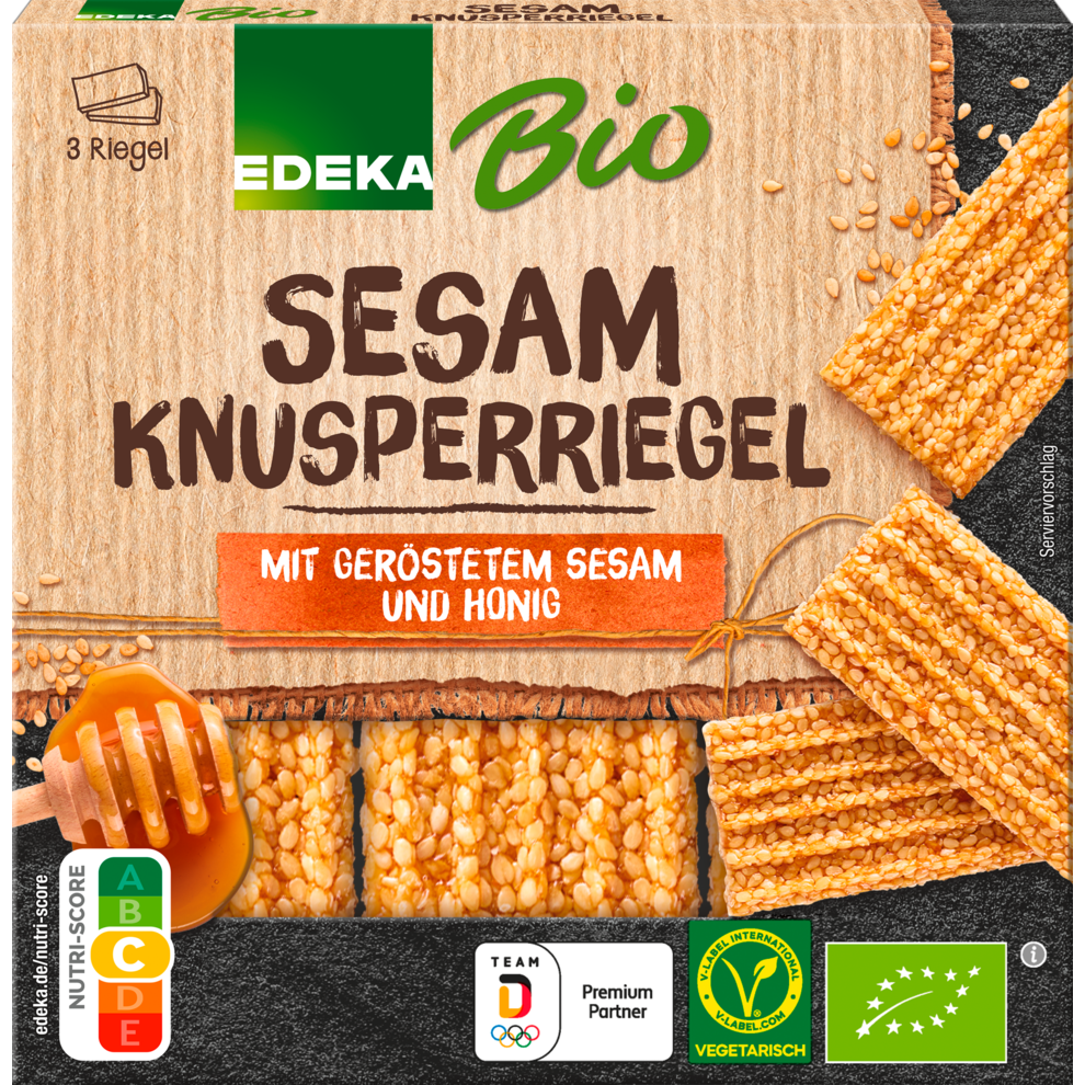 Knusperriegel Sesam