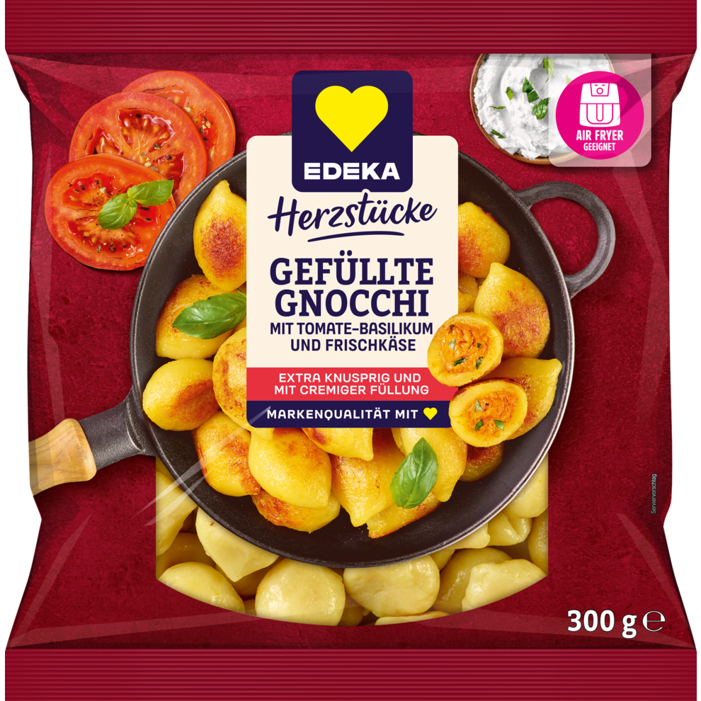 Gefüllte Gnocchi mit Tomate-Basilikum