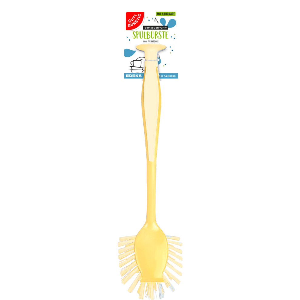 Spülbürste mit Saugnapf