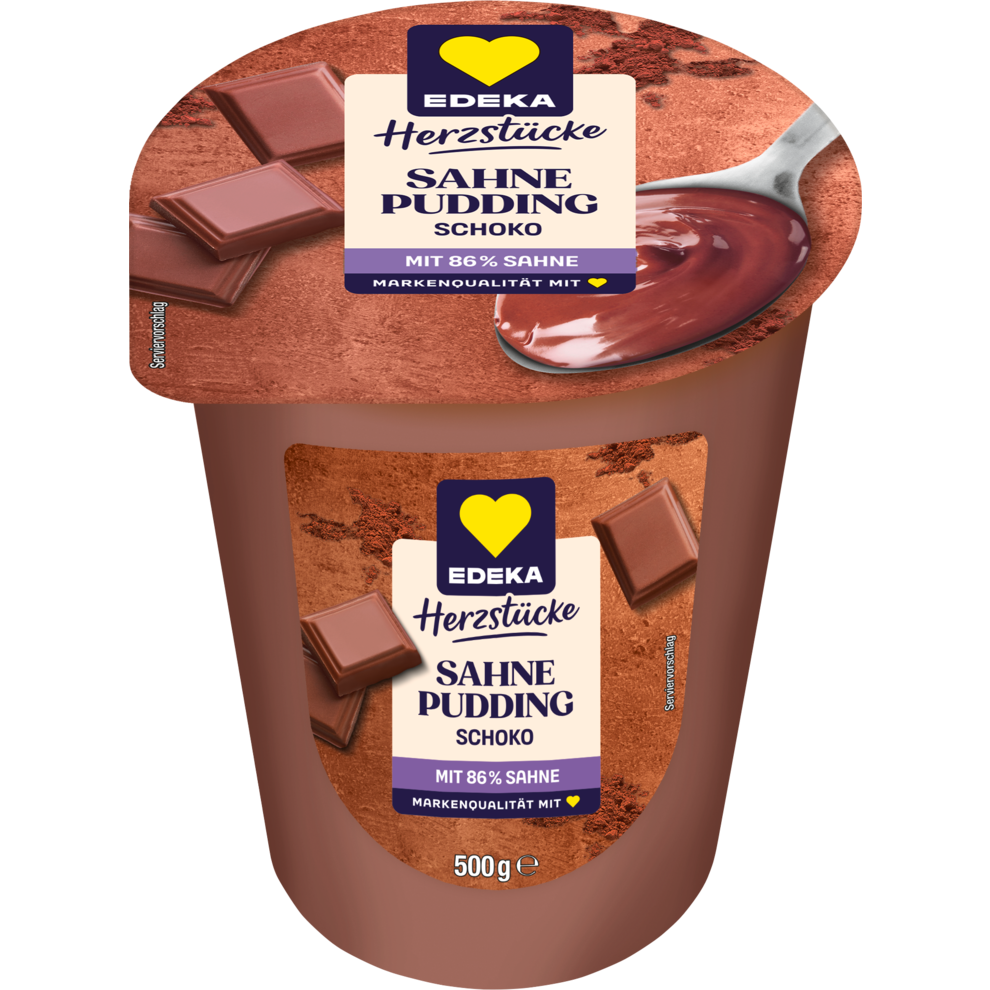 Sahnepudding Schoko