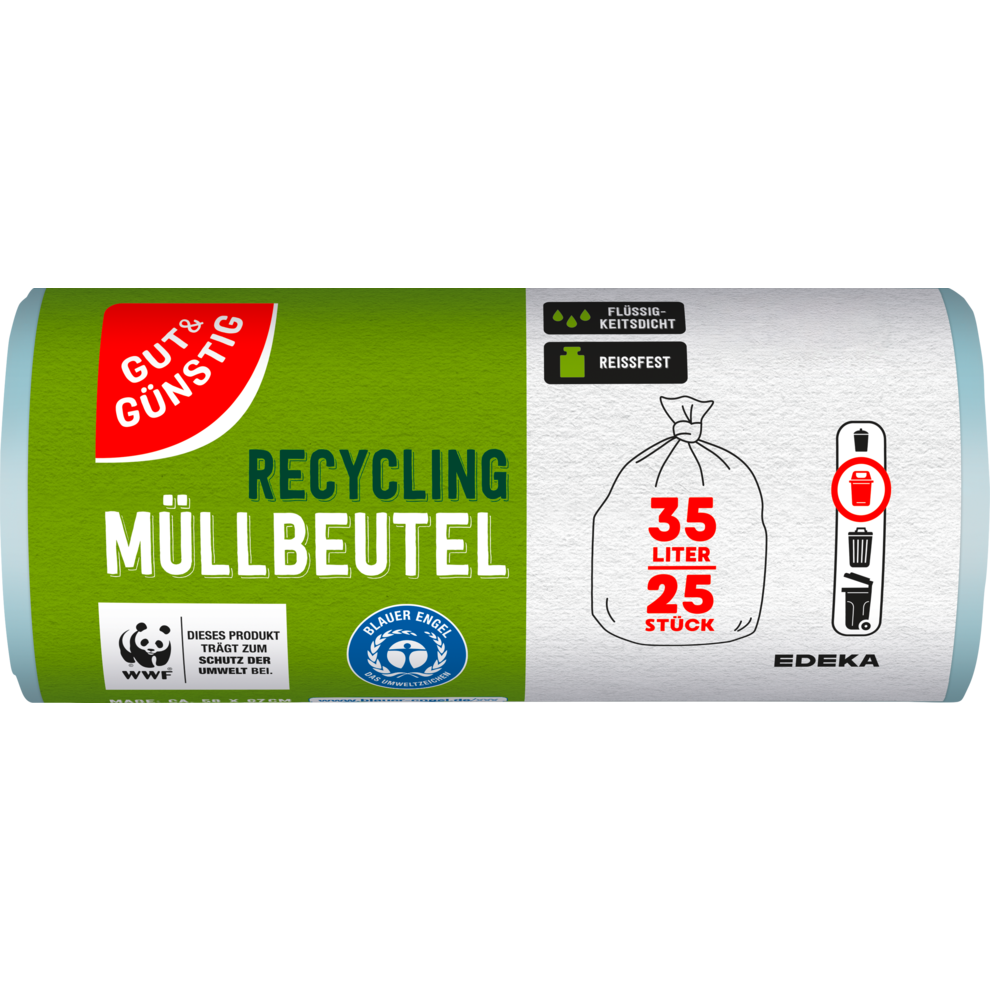 Recycling-Müllbeutel 35 Liter