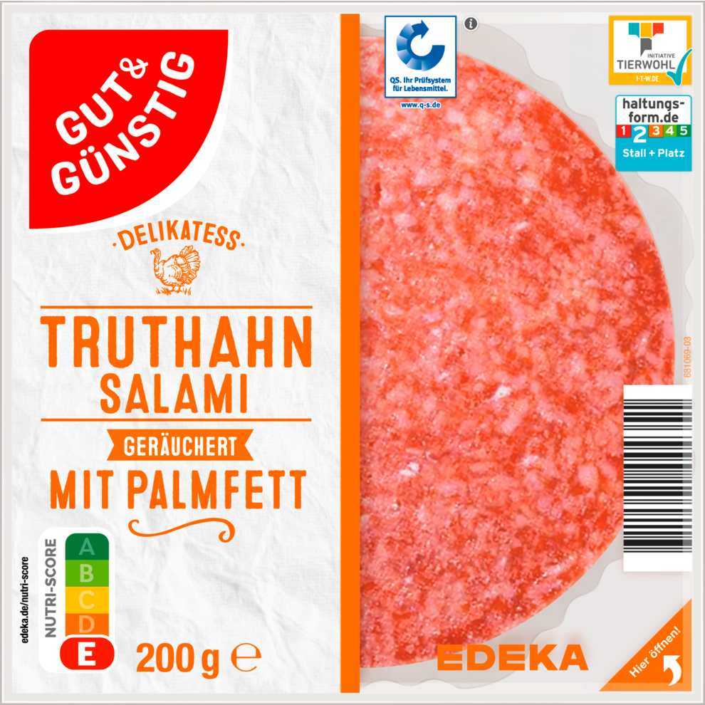 Truthahn-Salami