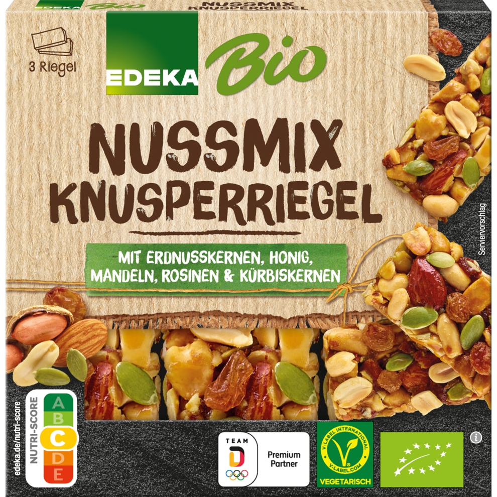 Knusperriegel Nussmix