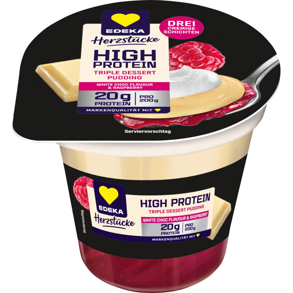 High Protein Triple Dessert Pudding