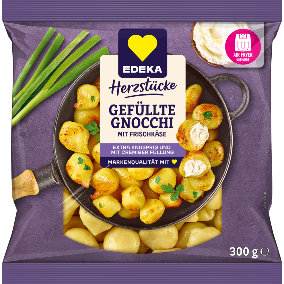 Gefüllte Gnocchi mit Frischkäse