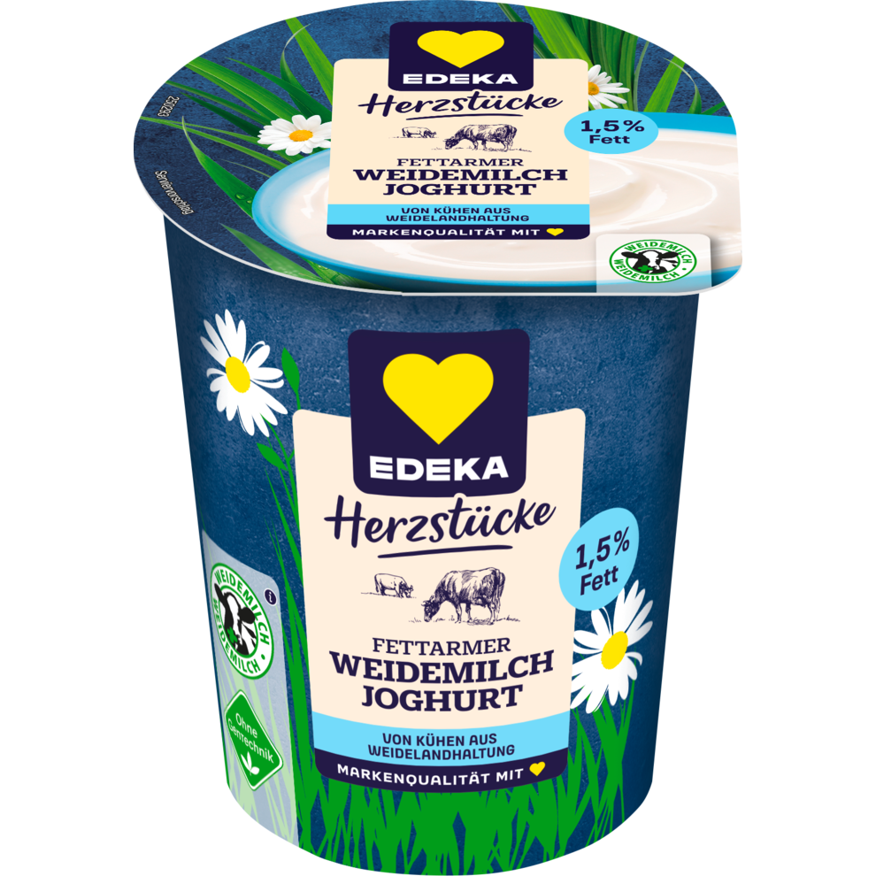 Fettarmer Joghurt aus Weidemilch 1,5% Fett